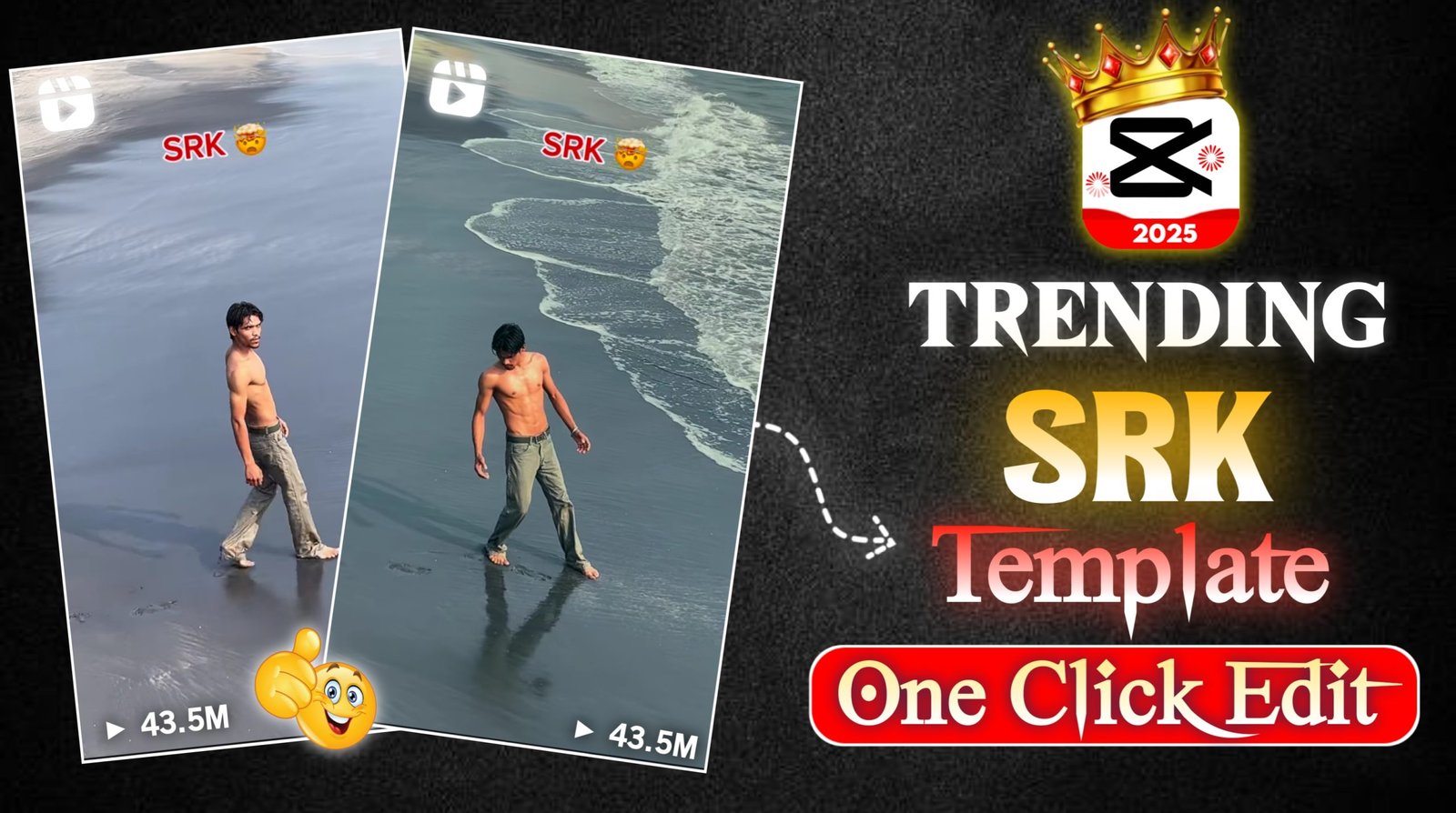 Trending SRK CapCut Template Link 2025