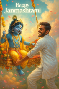 Krishna Janmashtami AI Photo Editing Prompt | Chat-GPT Janmashtmi Prompt - 2025