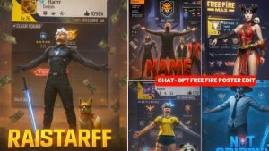 Free Fire Poster Editing Prompt | Chatgpt Free Fire Profile Photo