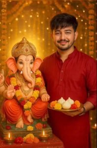 Ganesh Chaturthi Chat-GPT Ai Photo Editing Prompt Free - 2025