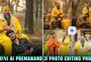 Premanand Maharaj Girls & Boys Gemini Ai Photo Editing Prompt - 2025