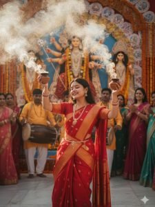 Top-10 Durga Puja Navratri Boy & Girls Gemini Ai Photo Editing Prompt (Free 100% )