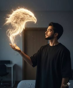 Viral Boys Bird's Animal Ai Magic Photo Edit Prompt | Eagle Line Boy Photo Edit