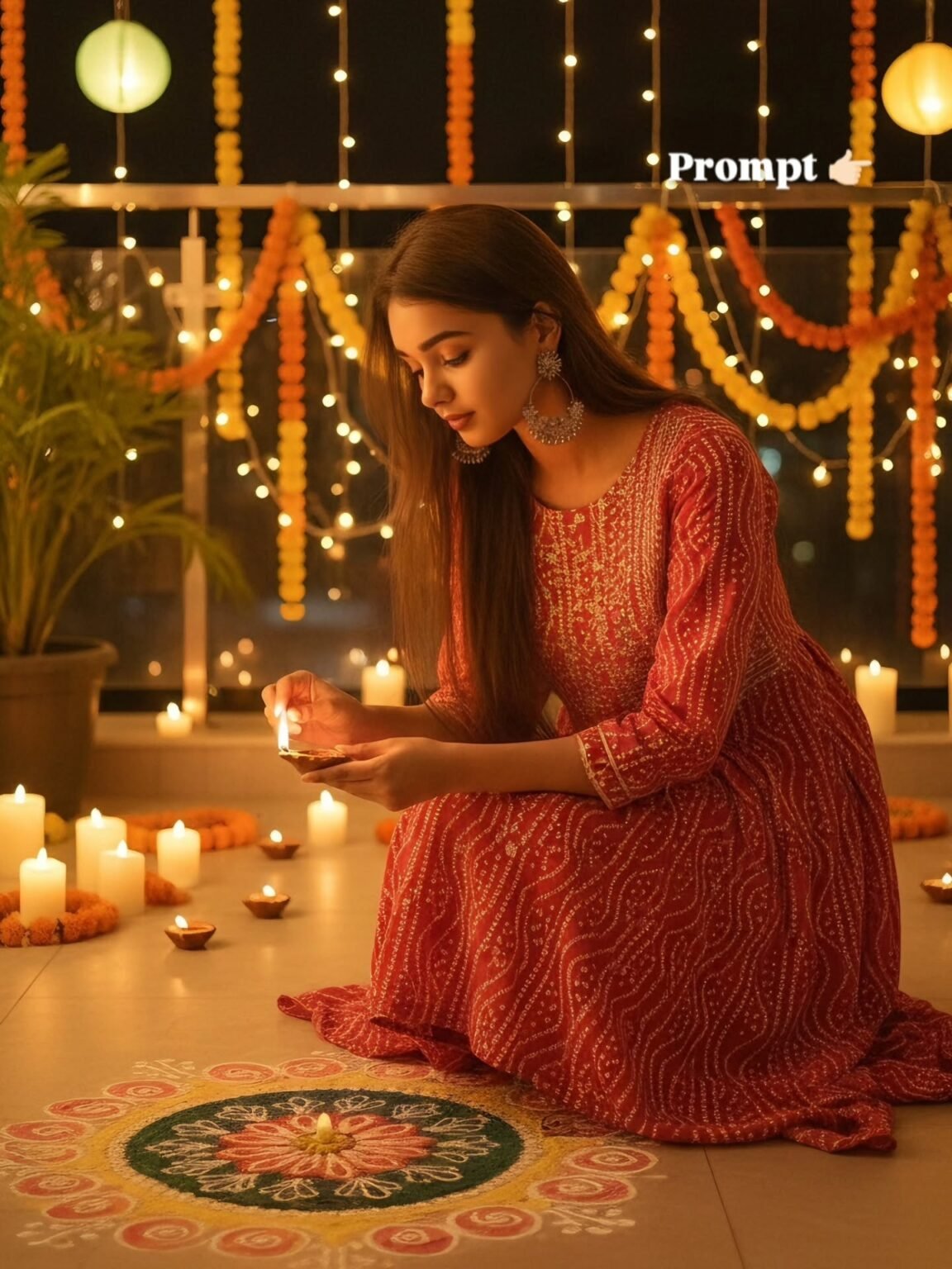 Top 10 Diwali Ai Girls Photo Editing Prompts (2025) Google Gemini ...