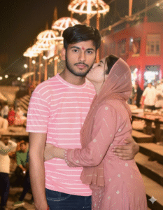 Ai kissing Girlfriend Photo Edit Prompt (100% Face Match Realistic) Photo Edit Prompt