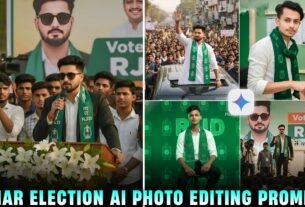 Bihar Election RJD Ai Photo Editing Prompt | Rajad Party Ai Photo Editing Prompt - 2025
