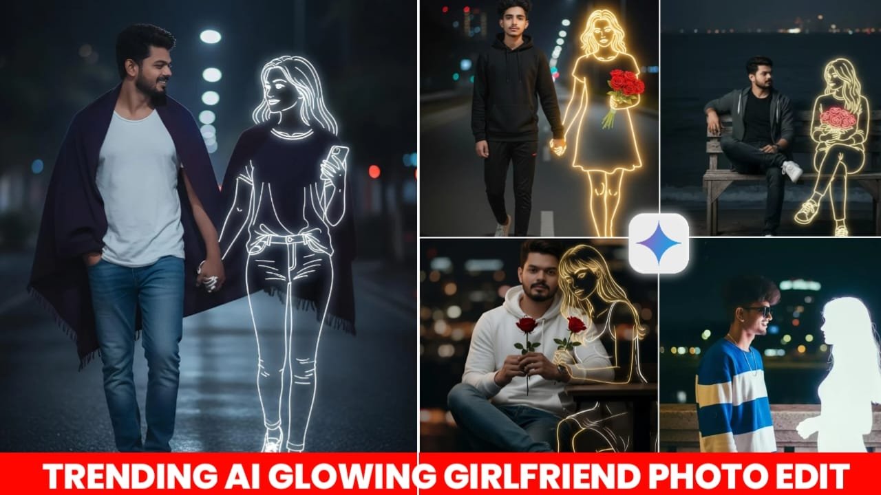 Google Gemini Outline Glowing Girlfriend Ai Photo Editing Prompts