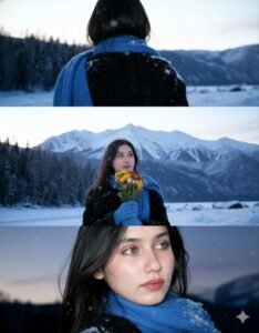 Google Gemini 3 Layer Snowfall Ai Photo Editing | Winter Ai Photo Edit Prompt