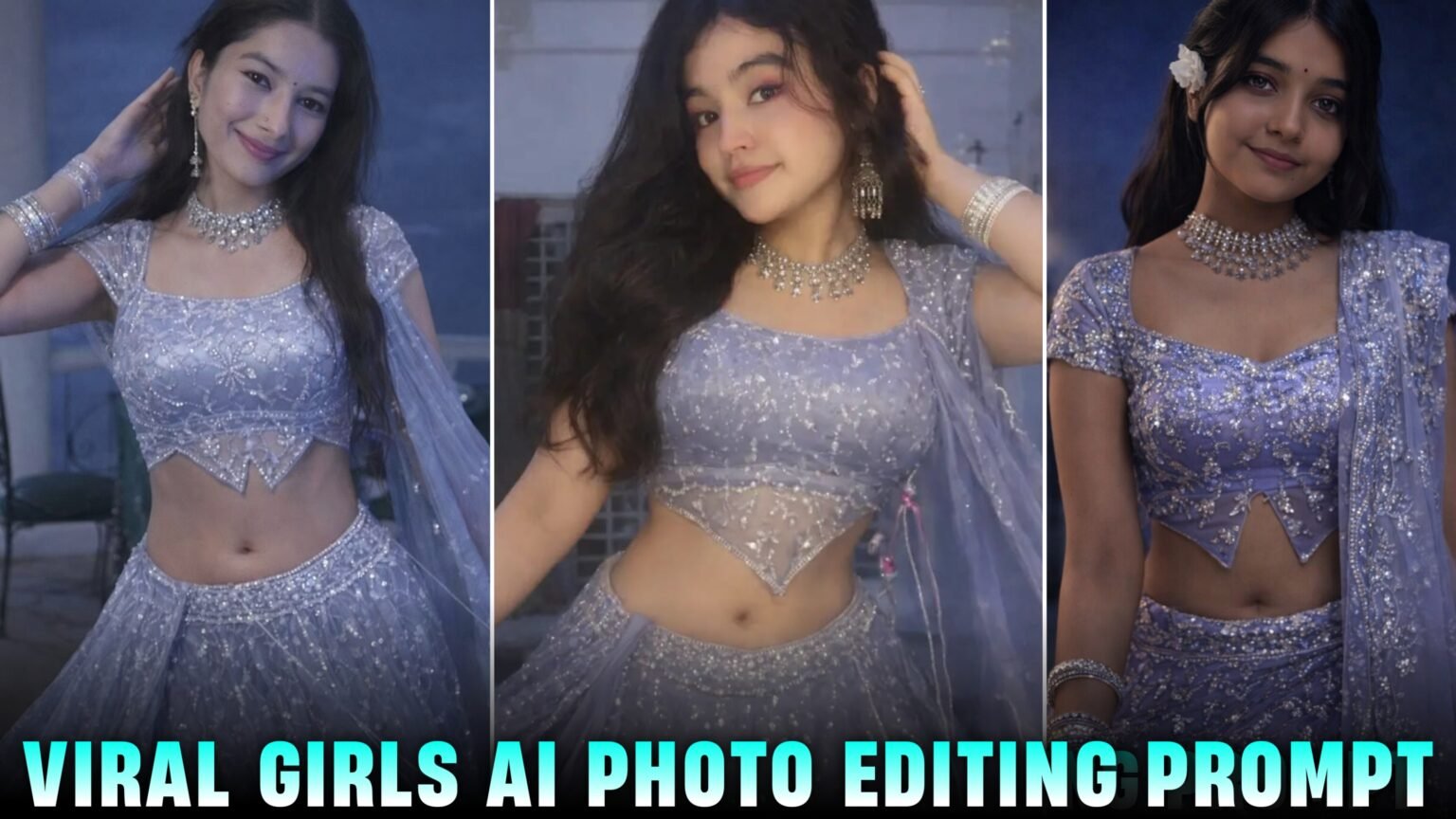 Trending Iconic lehenga Photo Editing Prompt | Viral lehenga Prompt ...
