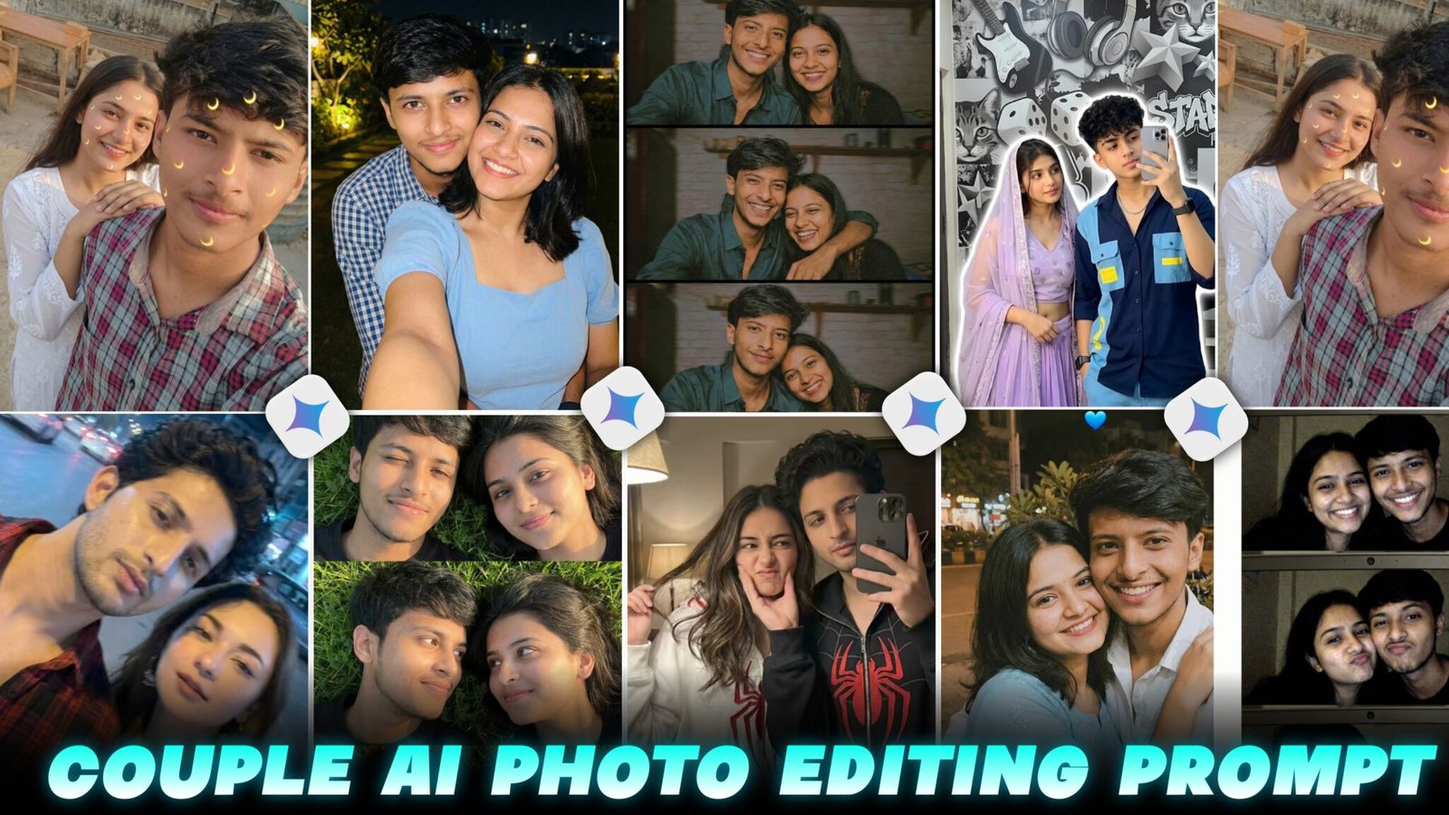 Ai Couple Photo Editing Prompt | Boy & Girl Couple Ai Photo Editing ...